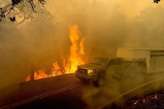 La saison des feux bat tous les records cette année au Canada (archives).